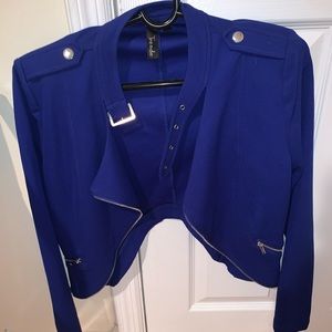 Blue Mini jacket